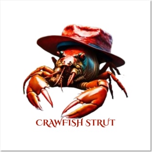 Crawfish Art Posters and Art